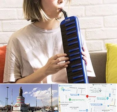 آموزشگاه ملودیکا در کارگر جنوبی 