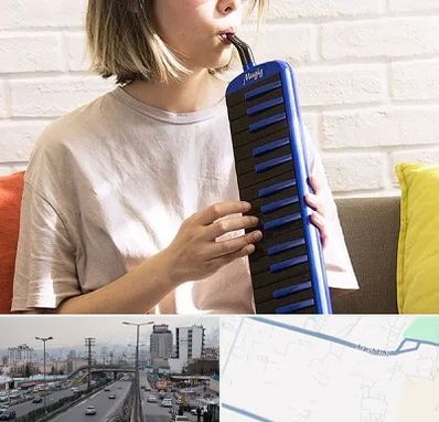 آموزشگاه ملودیکا در بلوار ارتش