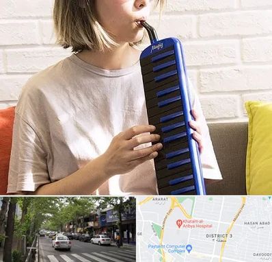 آموزشگاه ملودیکا در ظفر 