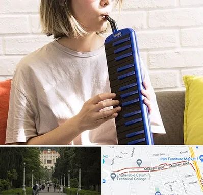 آموزشگاه ملودیکا در بلوار معلم رشت 