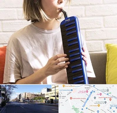 آموزشگاه ملودیکا در خیابان ملاصدرا شیراز