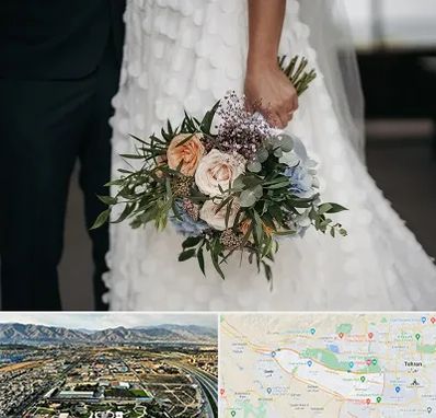 دسته گل عروس در منطقه 21 تهران 