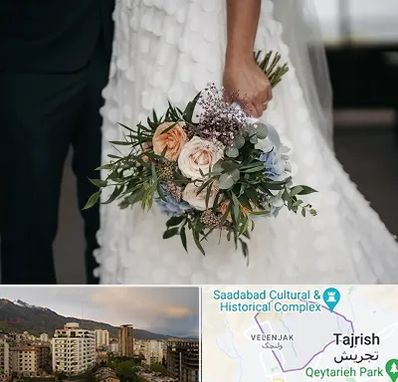 دسته گل عروس در زعفرانیه 