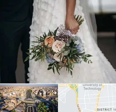 دسته گل عروس در استاد معین 