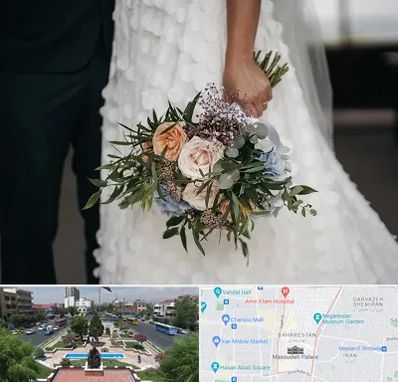 دسته گل عروس در بهارستان 