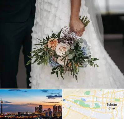 دسته گل عروس در غرب تهران 