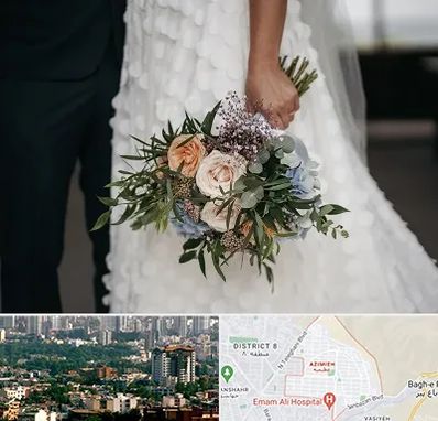 دسته گل عروس در عظیمیه کرج 