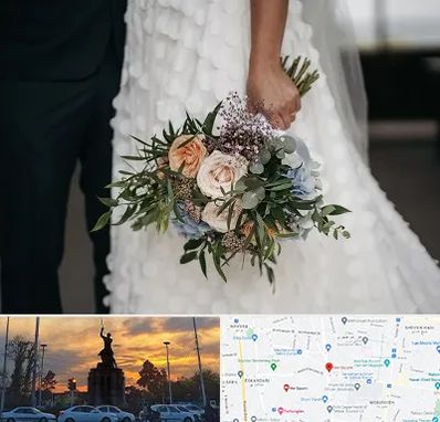 دسته گل عروس در میدان حر 