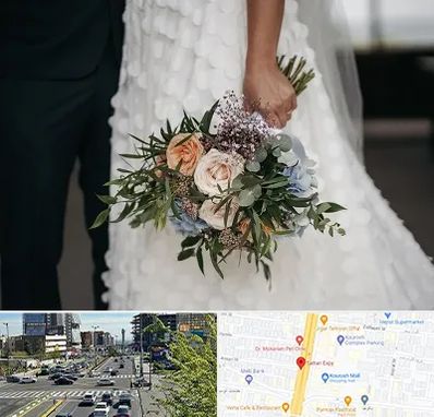 دسته گل عروس در ستاری 