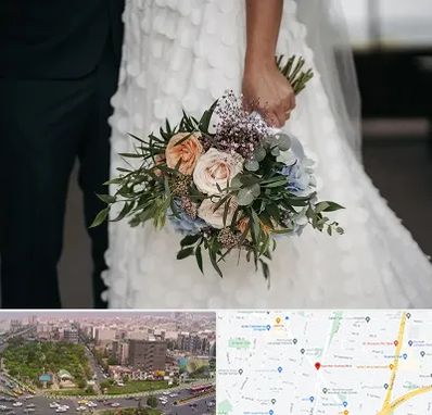 دسته گل عروس در آیت الله کاشانی 