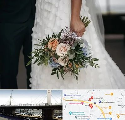 دسته گل عروس در پارک وی 