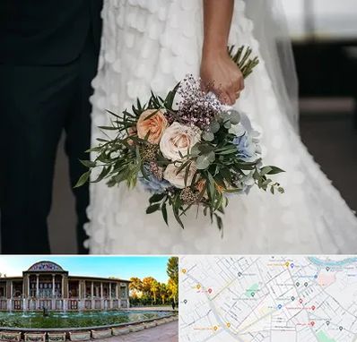 دسته گل عروس در عفیف آباد شیراز