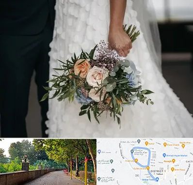 دسته گل عروس در بلوار گیلان رشت