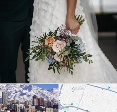 دسته گل عروس در ازگل