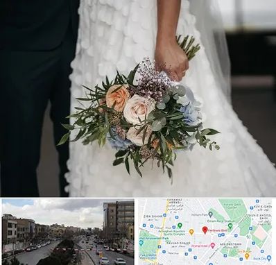 دسته گل عروس در بلوار فردوسی مشهد