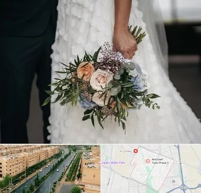 دسته گل عروس در فاز سه اندیشه