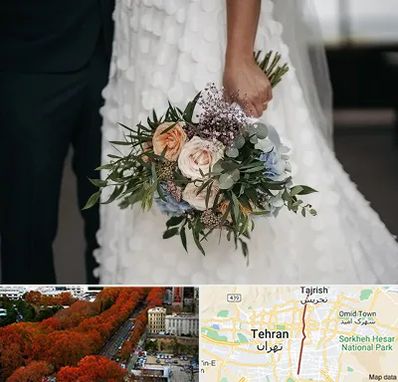 دسته گل عروس در ولیعصر 
