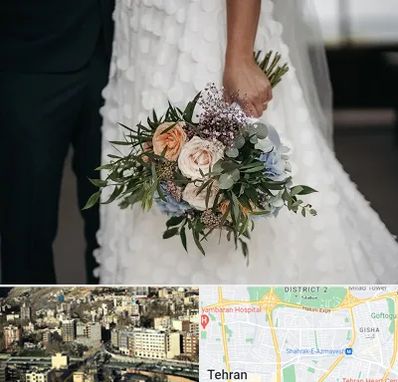 دسته گل عروس در مرزداران 