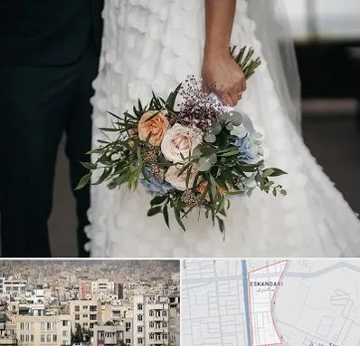 دسته گل عروس در اسکندری