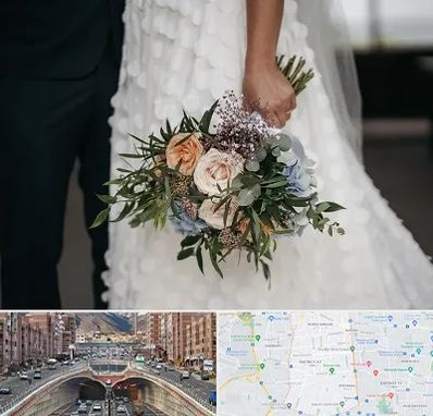 دسته گل عروس در منطقه 10 تهران 