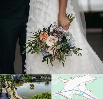 دسته گل عروس در لنگرود