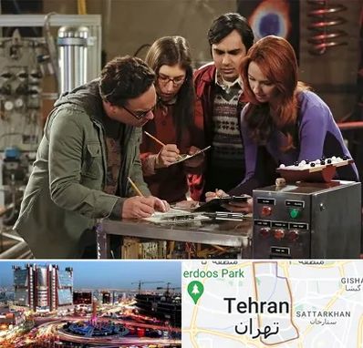 اتاق فرار کمدی در صادقیه 