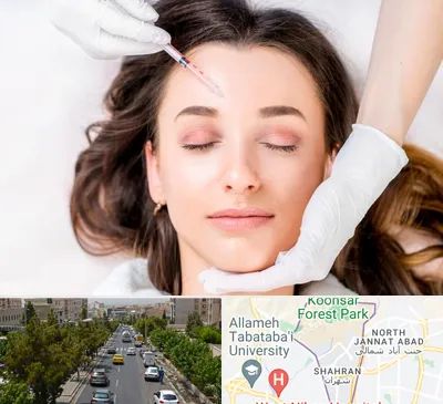 مزوتراپی ابرو در شهران 