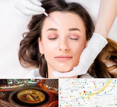 مزوتراپی ابرو در میدان ولیعصر 