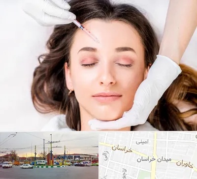 مزوتراپی ابرو در میدان خراسان