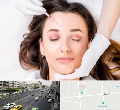 مزوتراپی ابرو در خیابان دامپزشکی