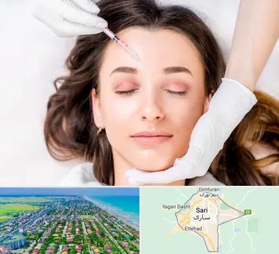 مزوتراپی ابرو در ساری