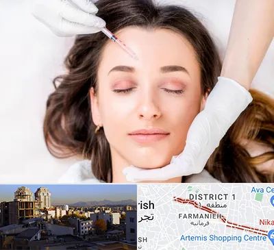 مزوتراپی ابرو در فرمانیه 