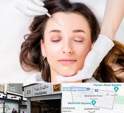 مزوتراپی ابرو در منیریه 