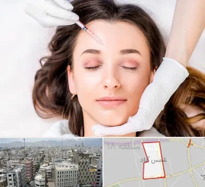 مزوتراپی ابرو در شمس آباد تهران