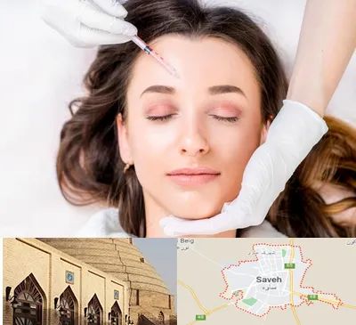 مزوتراپی ابرو در ساوه