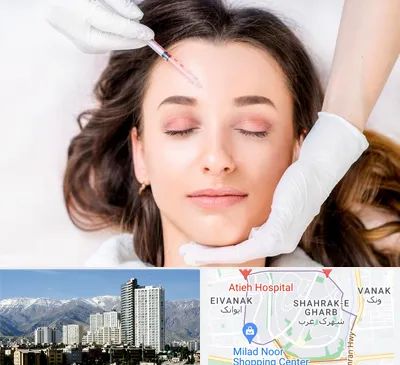 مزوتراپی ابرو در شهرک غرب 