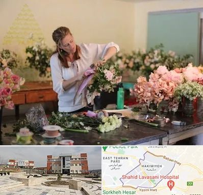 کلاس گل آرایی در حکیمیه 