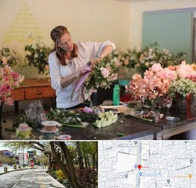 کلاس گل آرایی در خیابان توحید اصفهان