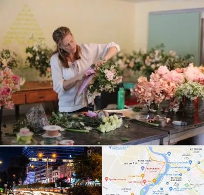 کلاس گل آرایی در کیانپارس اهواز