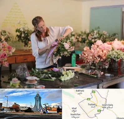 کلاس گل آرایی در تایباد