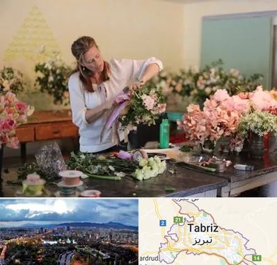 کلاس گل آرایی در تبریز