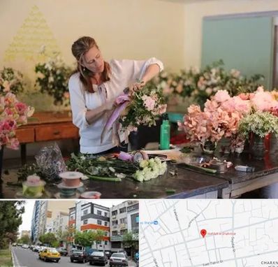 کلاس گل آرایی در هفده شهریور تبریز