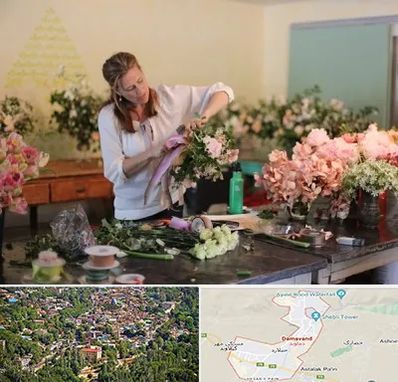 کلاس گل آرایی در دماوند