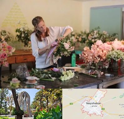 کلاس گل آرایی در نیشابور