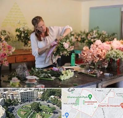 کلاس گل آرایی در جهانشهر کرج 