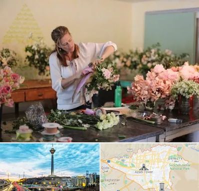 کلاس گل آرایی در تهران