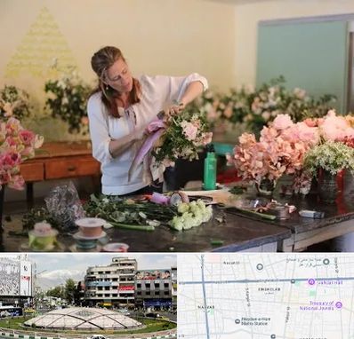 کلاس گل آرایی در مرکز تهران