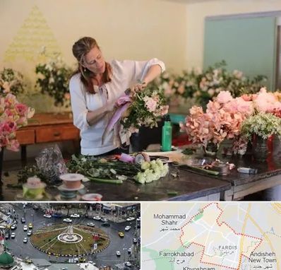کلاس گل آرایی در فردیس کرج 
