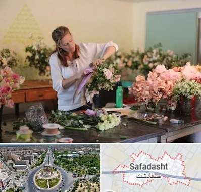 کلاس گل آرایی در صفادشت