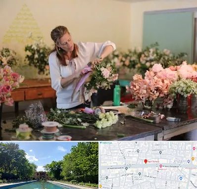 کلاس گل آرایی در هشت بهشت اصفهان